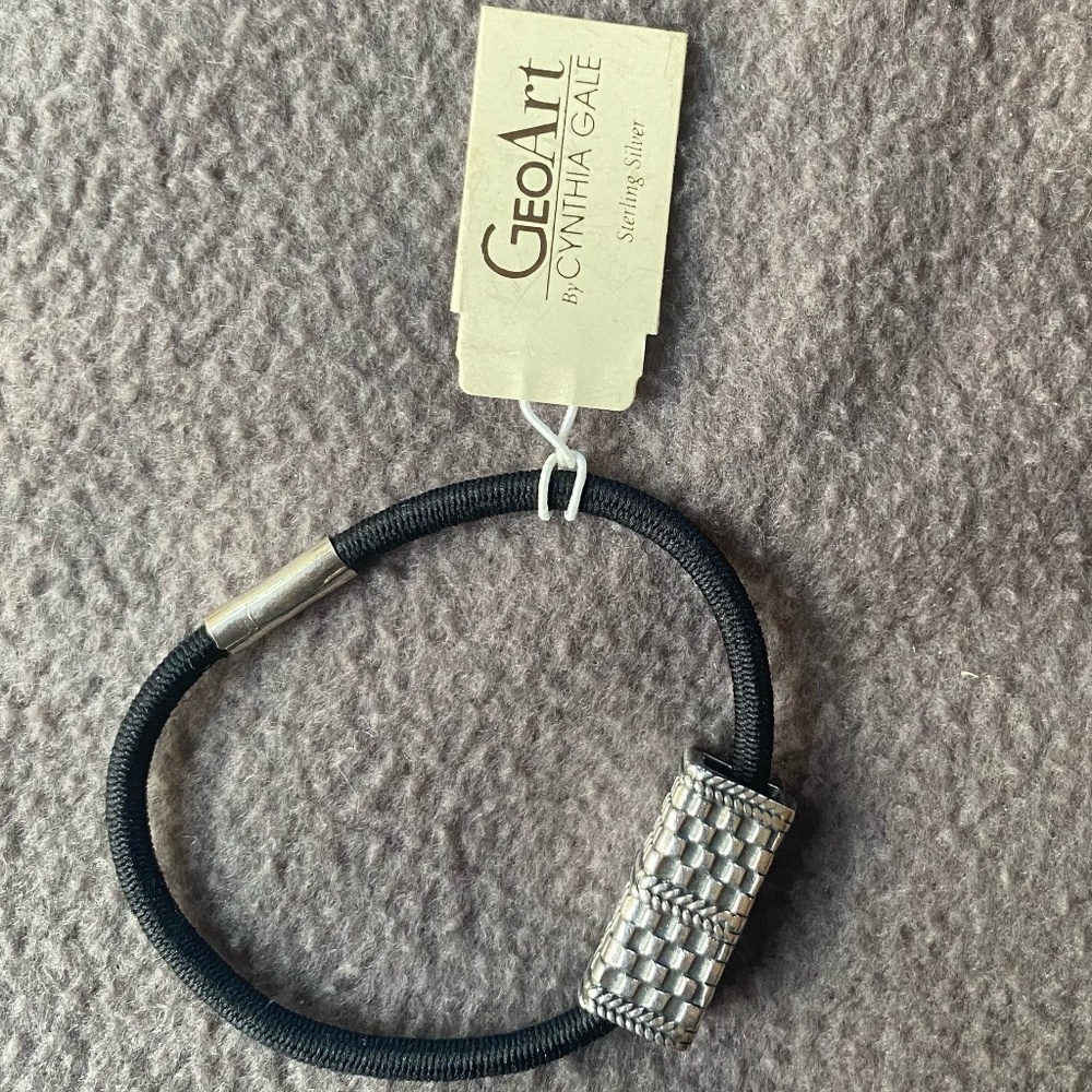 GeoArt by Cynthia Gale Ponytail Holder, rectangle